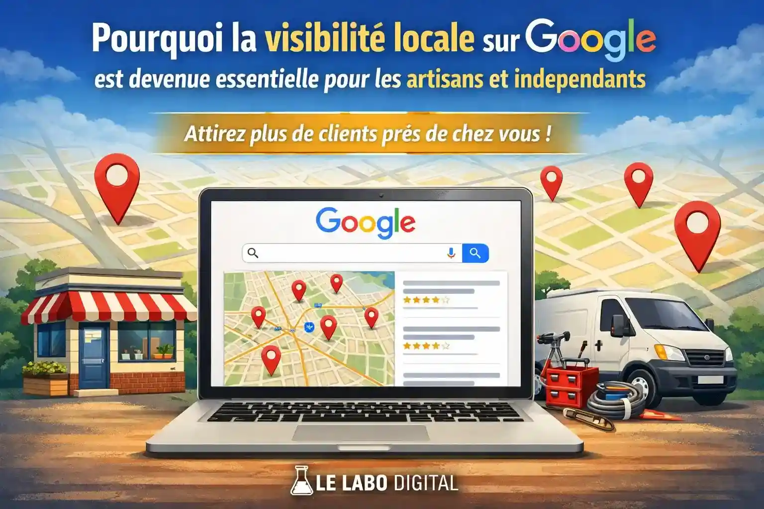 Importance visibilité locale artisan : 7 stratégies indispensables en 2026